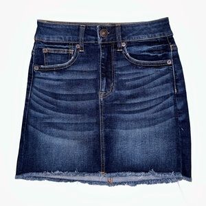 American Eagle size 0 Denim Mini skirt New Without Tags